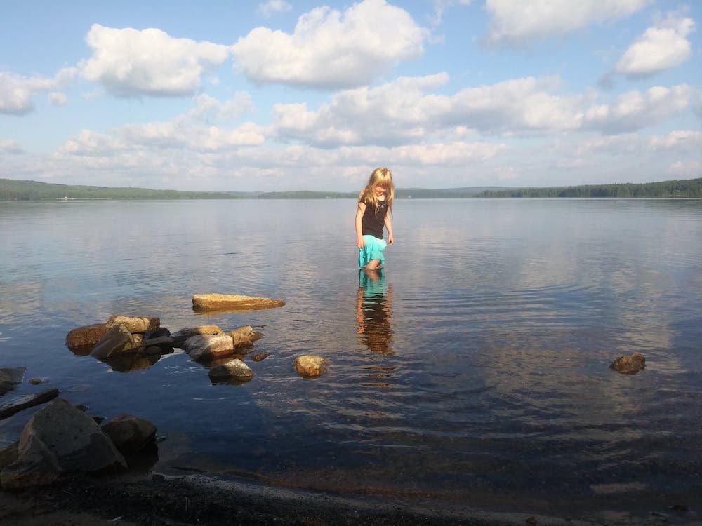 Jillian at Cedar Lake. Photo courtesy of Melani Litwack